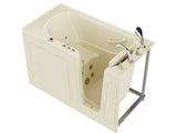 ANZZI Coupe Series 30" x 59" Therapeutic Walk-In Tub with Dual Hydrotherapy (Air & Water), Fast Drain, Inline Heater, Chromatherapy, Aromatherapy, and Quick Fill Faucet