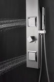 Aura Series 39 in. 2-Jetted Full Body Shower Panel System with Rainfall Showerhead and Spray Wand