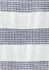 Dots Fabric Yardage - Natural with Navy