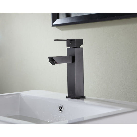 Pygmy Single Hole Single Handle Bathroom Faucet in Oil Rubbed Bronze