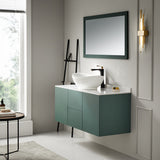 Verona Series 23 in. Ceramic Oval Vessel Bathroom Sink Basin in White