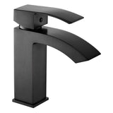 ANZZI Fifth Elegant Vessel Sink Faucet (9.2" H), Single Hole, WaterSense Certified, Rhino Alloy Solid Brass, Various Finishes