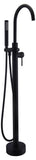 Coral Series 2-Handle Freestanding Tub Faucet with 60 in. Euro-Grip Hand Sprayer