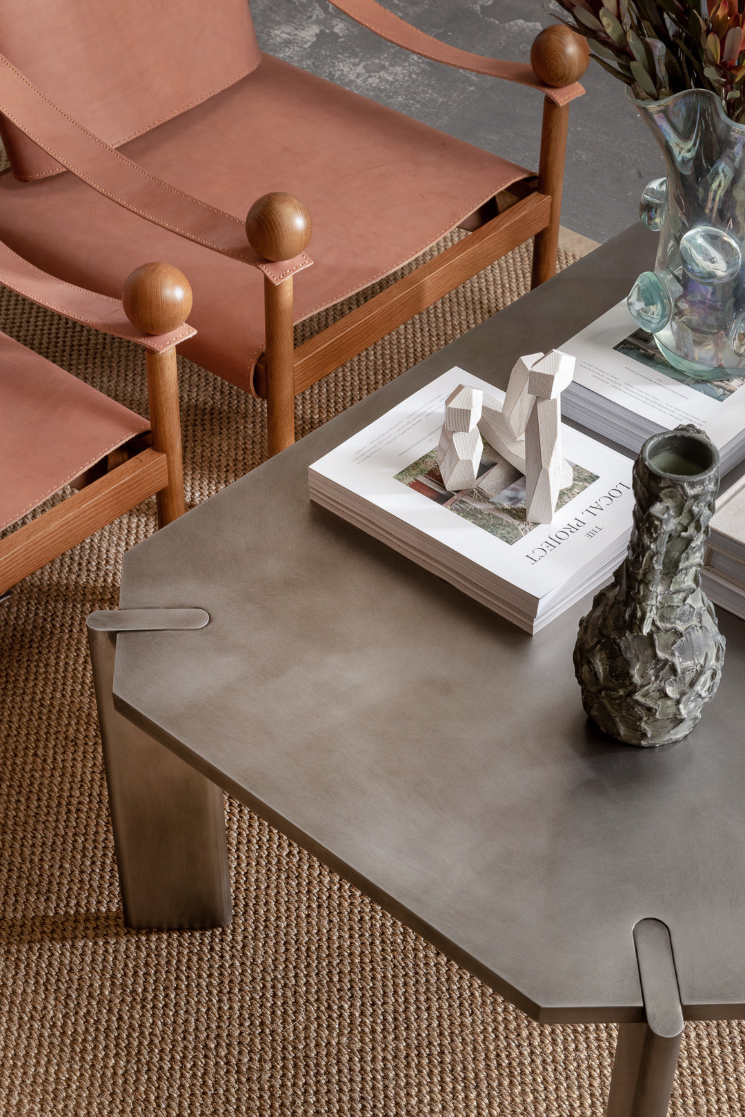 Yuuki Stainless Steel Coffee Table