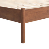 Netz King Bed Black & Walnut