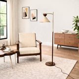 Zensa Brown Floor Lamp