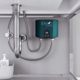 ENVO Ansen Compact Tankless Electric Water Heater, Heat-on-Demand, Endless Hot Water Supply, ETL Certified, Energy and Water Saving
