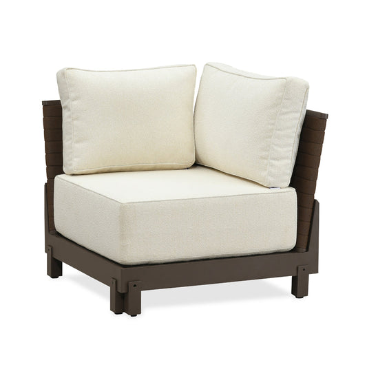 PURPLE LEAF Caesar Bronze Patio Conversation Set Modular Sectional Sofa Components